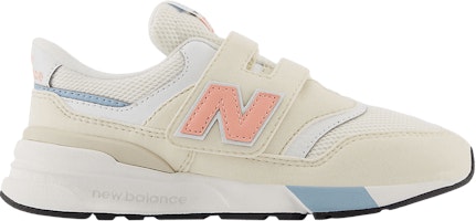 (Youth) New Balance 997R Hook & Loop Little Kid Wide 'Linen Omega Pink' PZ997REK-W (Youth) New Balance 997R Hook & Loop Little Kid Wide 'Linen Omega Pink' PZ997REK-W