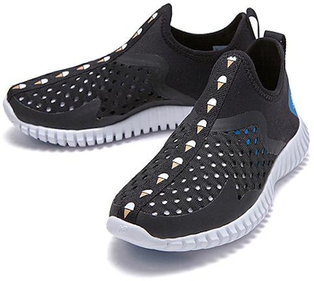 (JR) New Balance Aqua Drift K 'Hitam Biru' YTAQDBW Order (JR) New Balance Aqua Drift K 'Hitam Biru' YTAQDBW