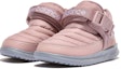 Order (JR) New Balance Caravan Moc 'Pink Gray' kasut slip-on merah jambu dan kelabu. YHMMOCPG