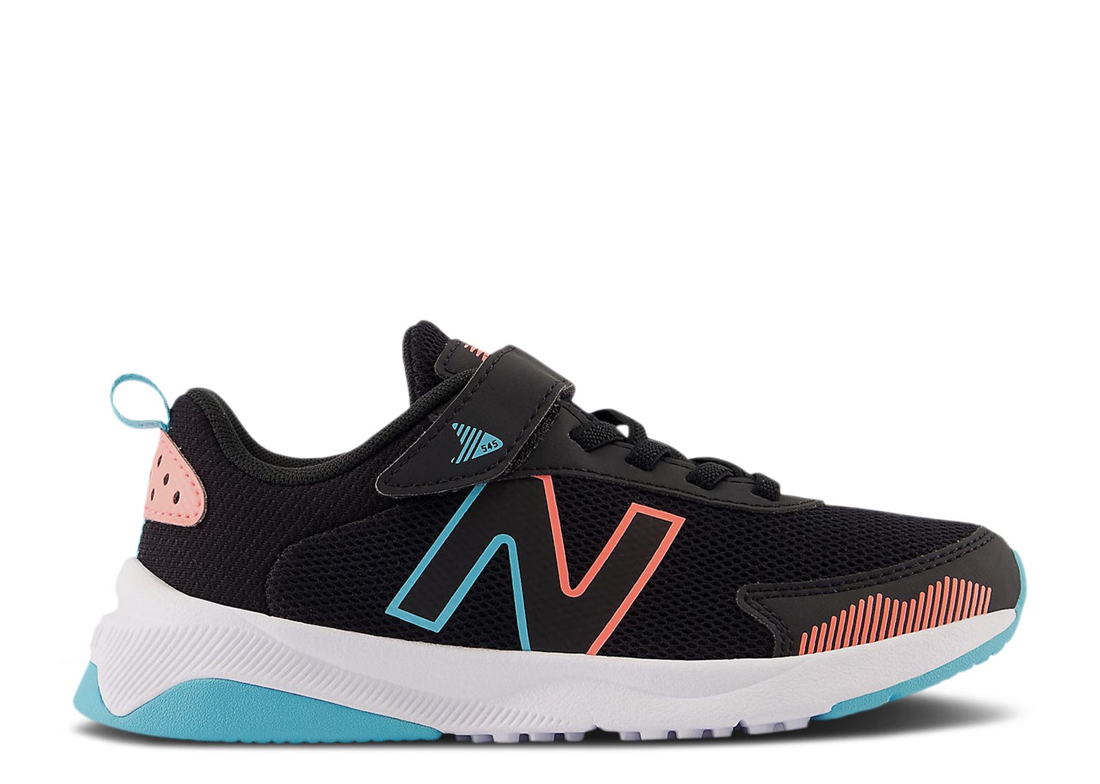 (Youth) New Balance Dynasoft 545 Bungee Lace 'Black Grapefruit' PT545BG1