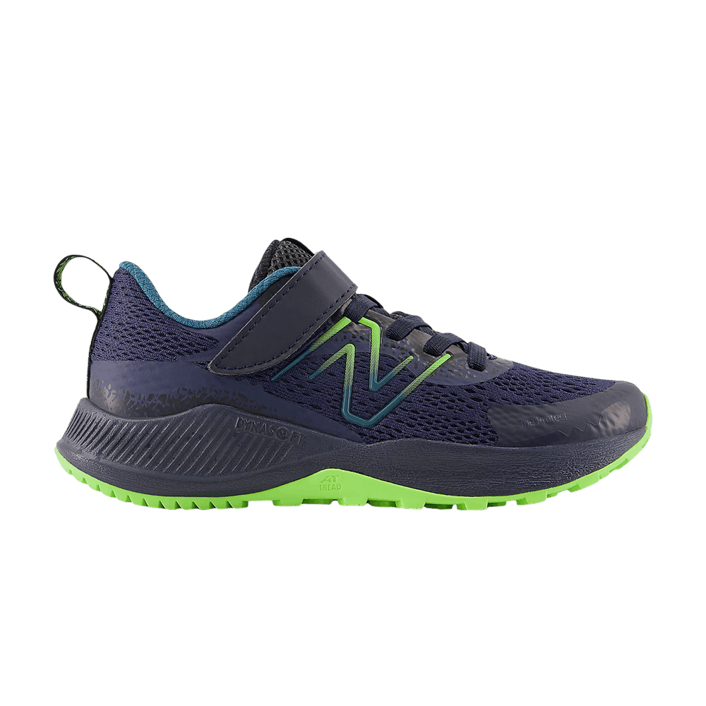 (Youth) New Balance DynaSoft Nitrel v5 Bungee Lace Wide 'Natural Indigo Pixel Green' PANTRLB5-W