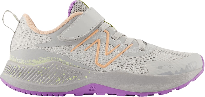 (Youth) New Balance DynaSoft Nitrel v5 Bungee Lace Little Kid Wide 'Grey Matter Purple Fade' PANTRLC5-W Buy (Youth) New Balance DynaSoft Nitrel v5 Bungee Lace Little Kid Wide 'Grey Matter Purple Fade' PANTRLC5-W