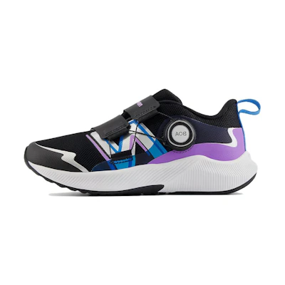 (Youth) NB Dynasoft Reveal v4 BOA Little Kid 'Black Purple Fade'