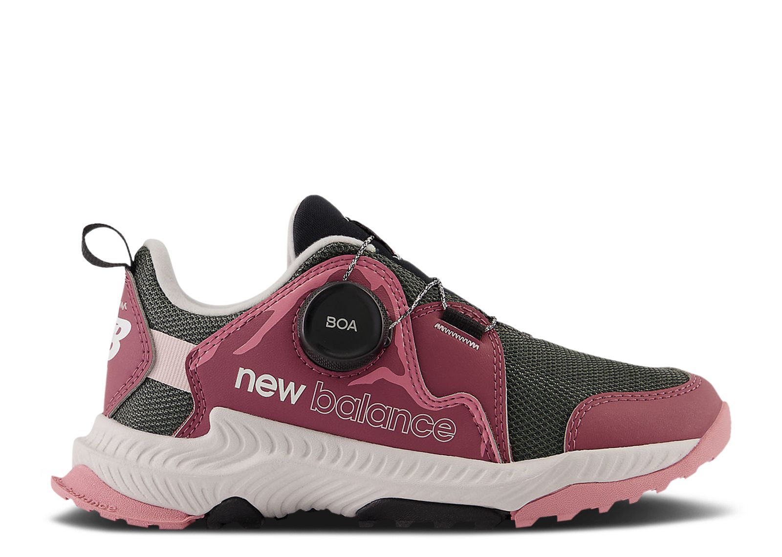 (Youth) New Balance DynaSoft Trail Magic BOA Little Kid Wide 'Washed Burgundy' PTBTRLO1-W