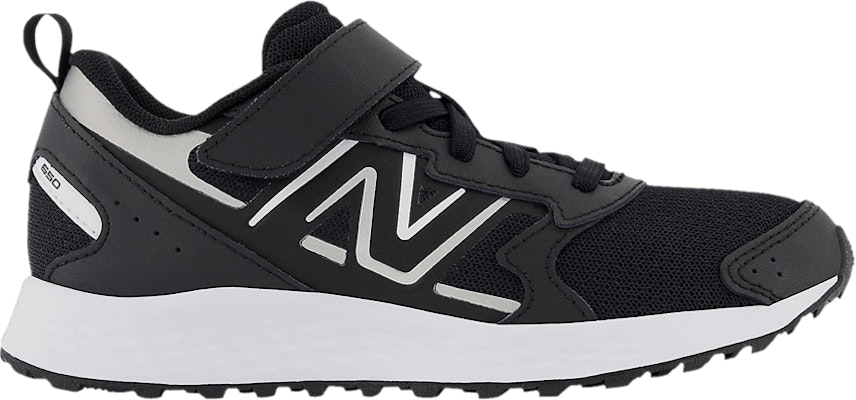 (Youth) New Balance Fresh Foam 650 Bungee Lace Top Strap Big Kid Wide 'Black Metallic Silver' YT650BK1-W Buy (Youth) New Balance Fresh Foam 650 Bungee Lace Top Strap Big Kid Wide 'Black Metallic Silver' YT650BK1-W