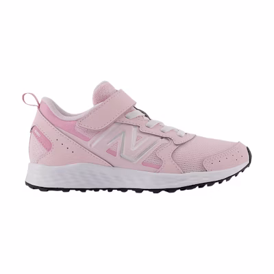 (Youth) NB Fresh Foam 650 Bungee Lace Top Strap Big Kid Wide 'Light Raspberry'