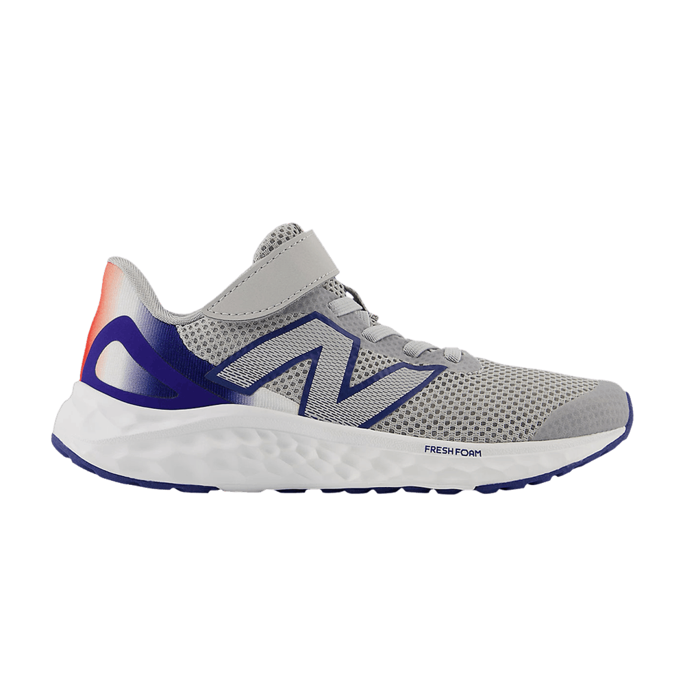 (Youth) New Balance Fresh Foam Arishi v4 Little Kid Wide 'Grey Navy' PAARIBF4-W