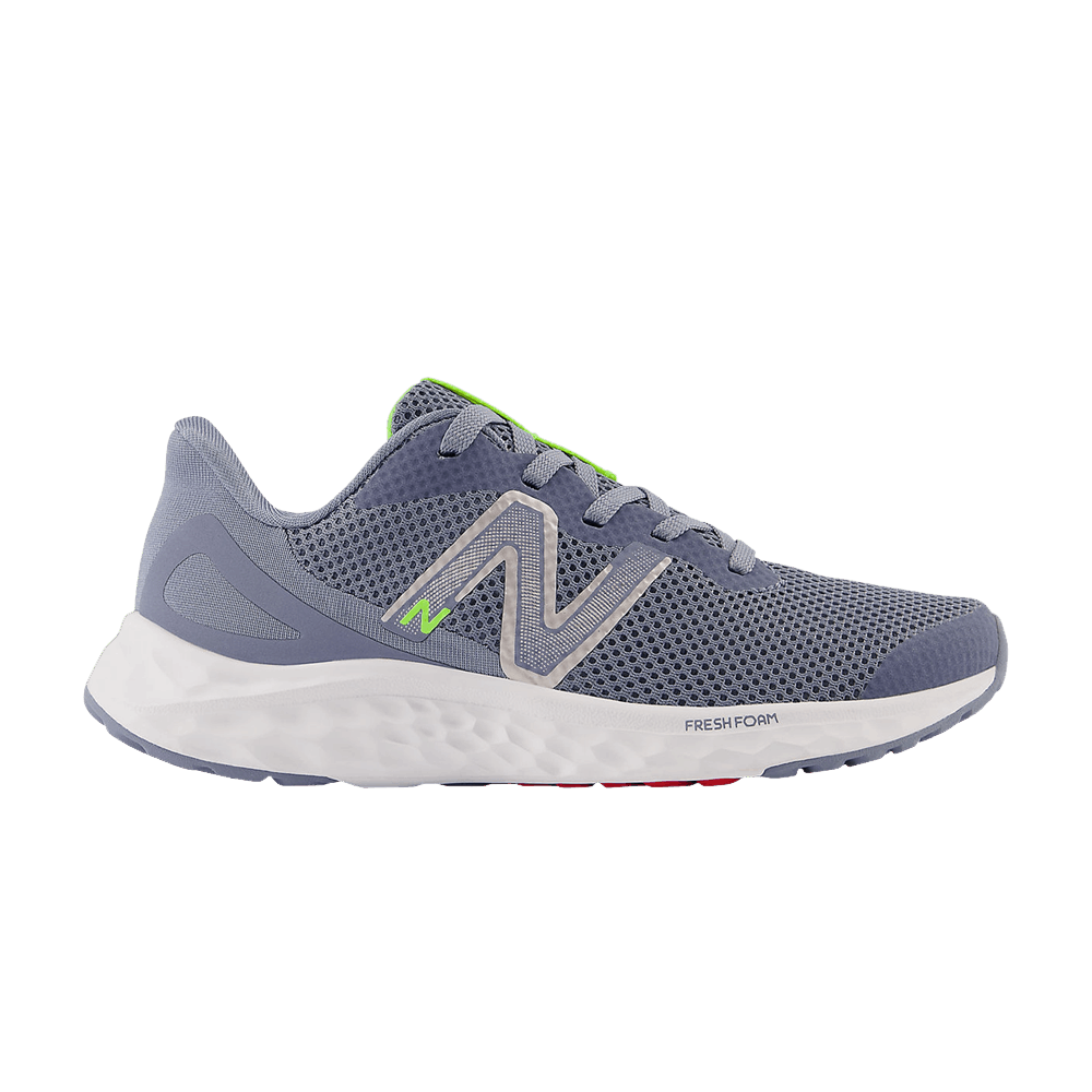 (Youth) New Balance Fresh Foam Arishi v4 Wide 'Arctic Grey Pixel Green' PPARIPG4-W