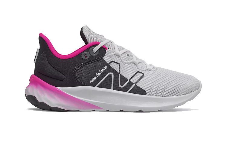 Order (JR) New Balance Fresh Foam Roav ''Wit Zwart Roze Gloed'' PEROVSP2