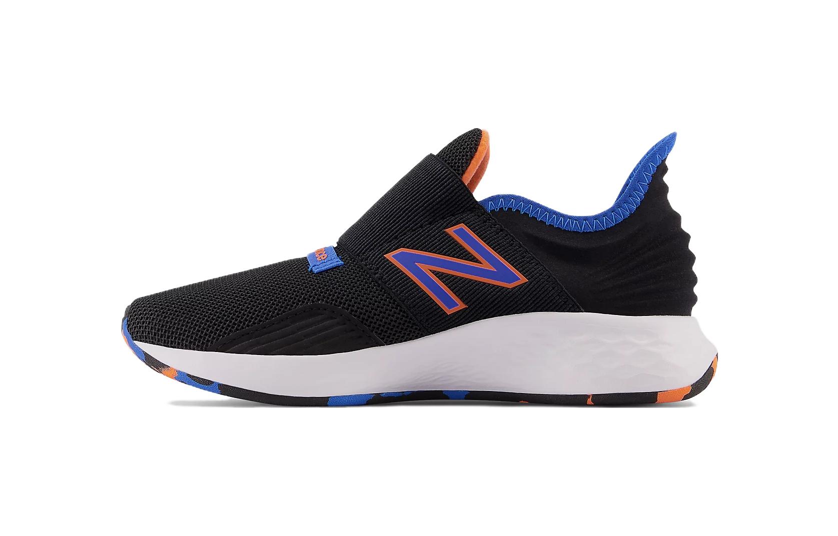 Buy (青少年) New Balance Fresh Foam Roav 無鞋帶懶人鞋 '黑色寧靜藍' PDROVBS