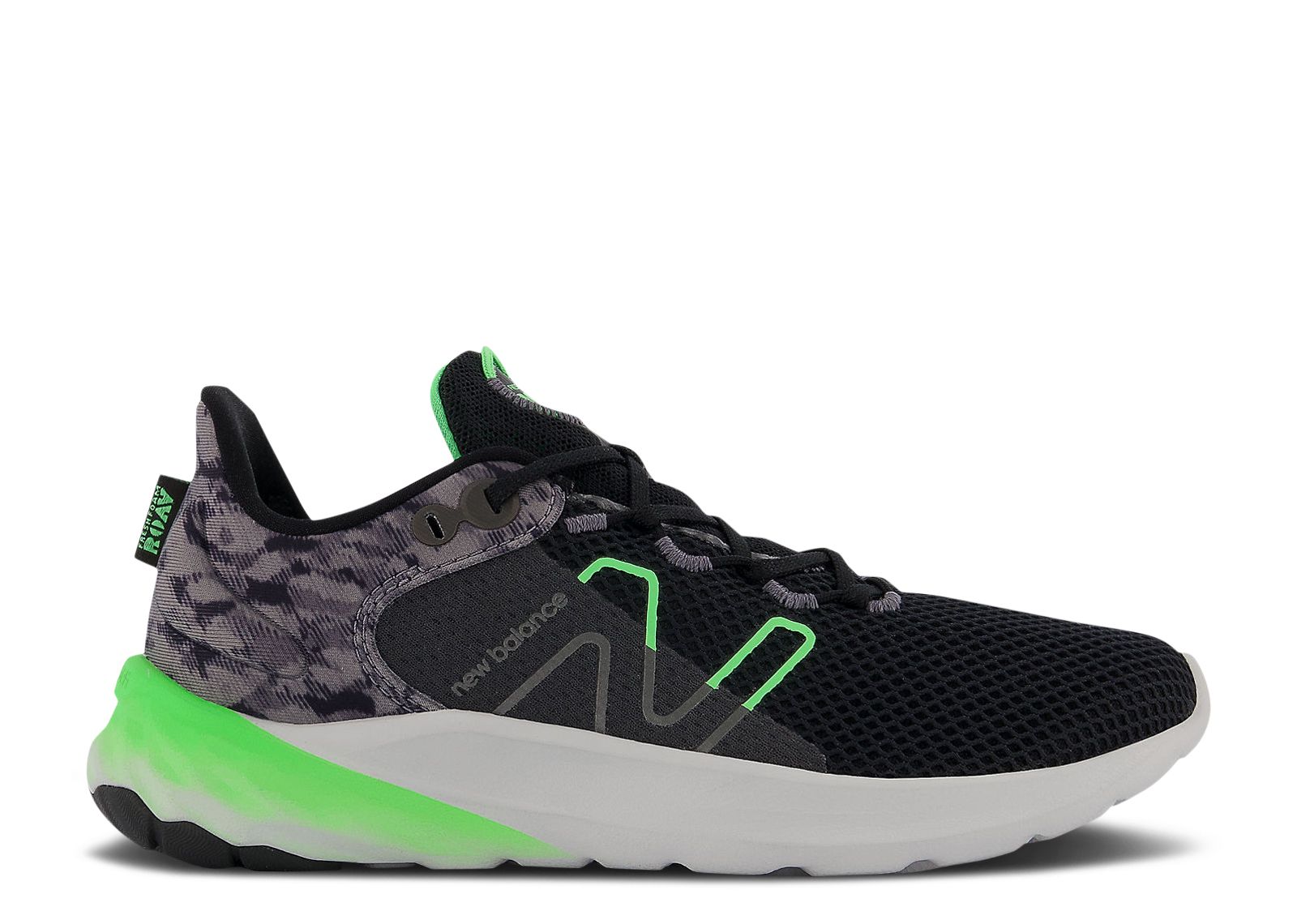 (Youth) New Balance Fresh Foam Roav v2 'Black Vibrant Spring' PEROVCK2