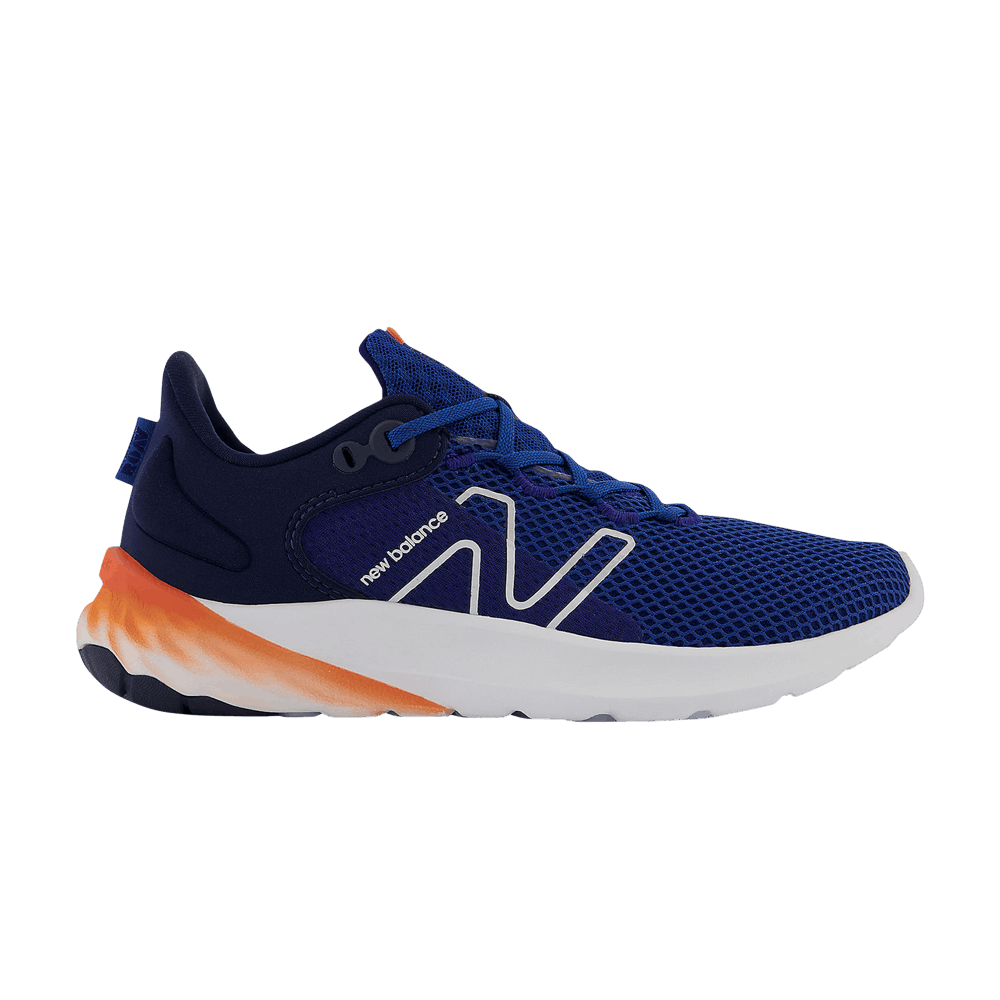 (Youth) New Balance Fresh Foam Roav v2 Wide 'Blue Vibrant Orange' PEROVRH2-W