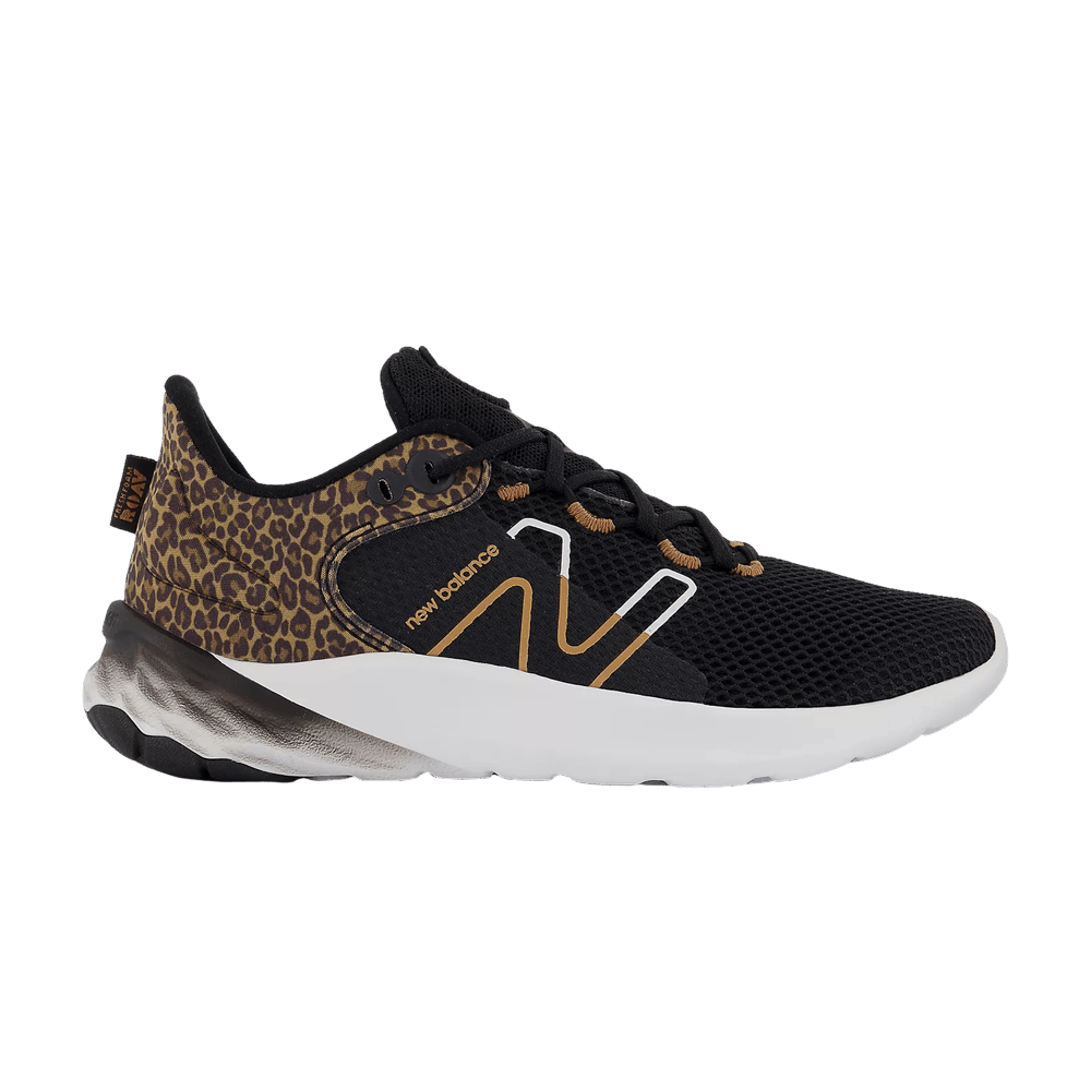 (Youth) New Balance Fresh Foam Roav Wide 'Black Leopard' PEROVBC2-W