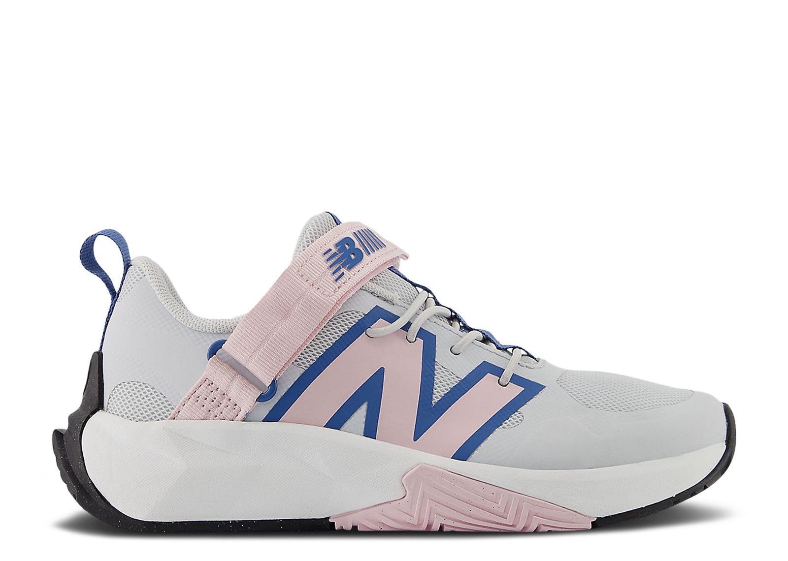 (Youth) New Balance FuelCell Play Bungee Lace Top Strap Little Kid Wide 'Quartz Grey Rose Sugar' PTFCYSS-W
