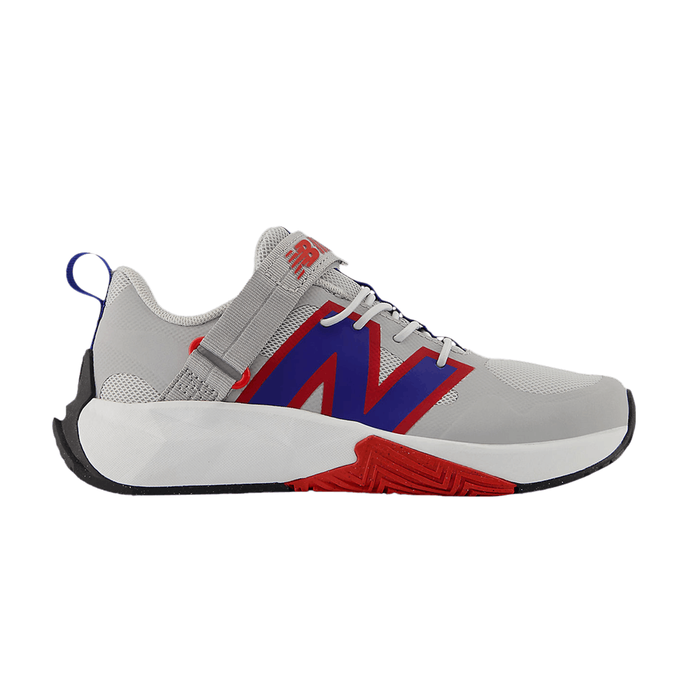 (Youth) New Balance FuelCell Play Bungee Lace Top Strap Little Kid 'Raincloud Royal Red' PTFCYAM-W