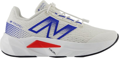 (Youth) New Balance FuelCell Propel v5 Bungee Lace Little Kid Wide 'Sea Salt Royal True Red' PAFCPRR5-W (Youth) New Balance FuelCell Propel v5 Bungee Lace Little Kid Wide 'Sea Salt Royal True Red' PAFCPRR5-W