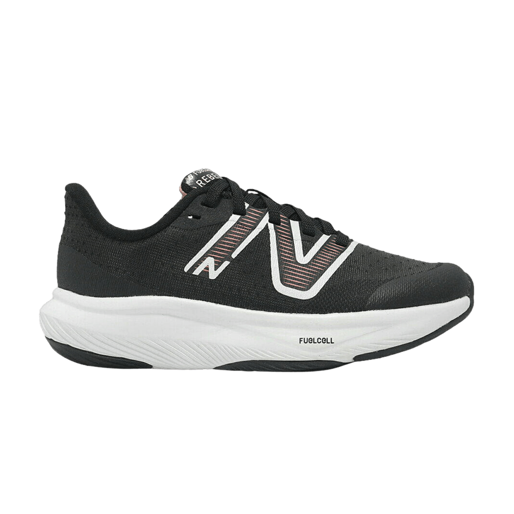 (Youth) New Balance Fuelcell Rebel V3 Little Kid Wide 'Black White' PPFCXTE3-W