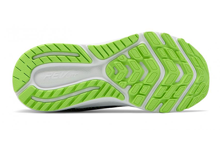 Shop (JR) New Balance FuelCore Rush v3 ''Donkerblauw Neon Groen'' KJRUSN1G