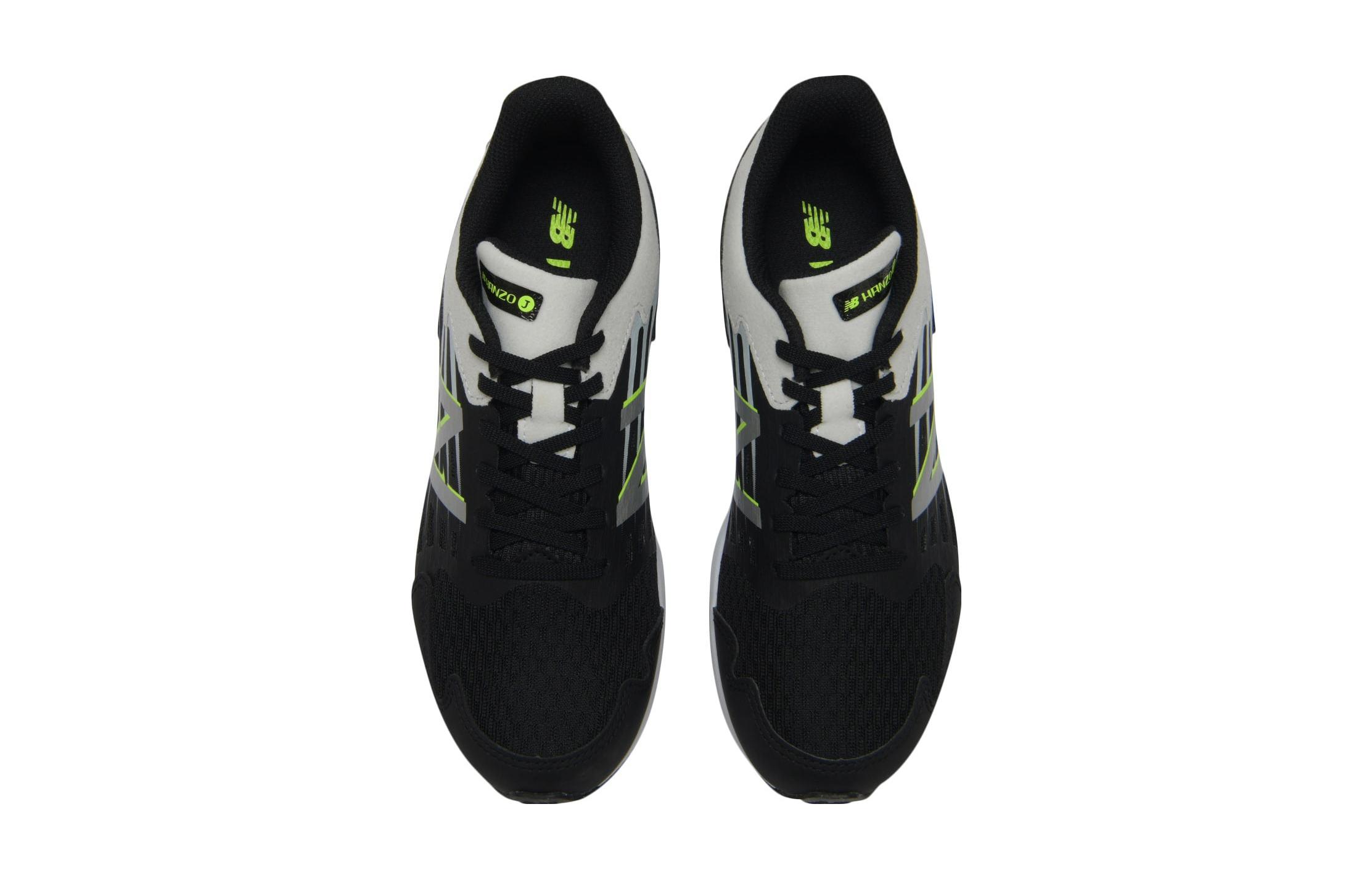 Shop 大童 New Balance NB Hanzo J v6 系带 K6 防滑減震 低筒 兒童跑步鞋 黑灰