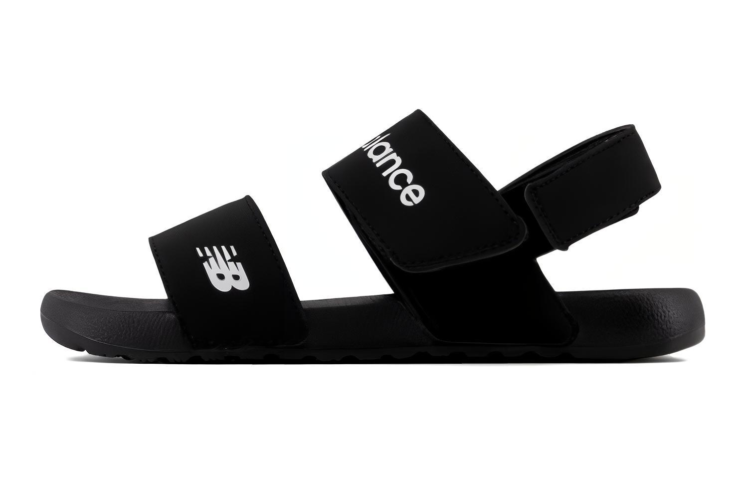 (Youth) New Balance NCLAY Sandals 'Black White' SYFNCLD1