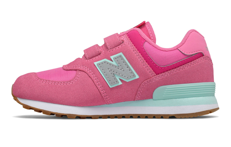Buy (JR) New Balance Hook and Loop 574 Hijau 'Pink' YV574PAF
