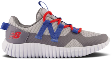 (Youth) New Balance Playgruv v2 Bungee Wide 'Grey True Red' PTPGRVAA-W (Youth) New Balance Playgruv v2 Bungee Wide 'Grey True Red' PTPGRVAA-W