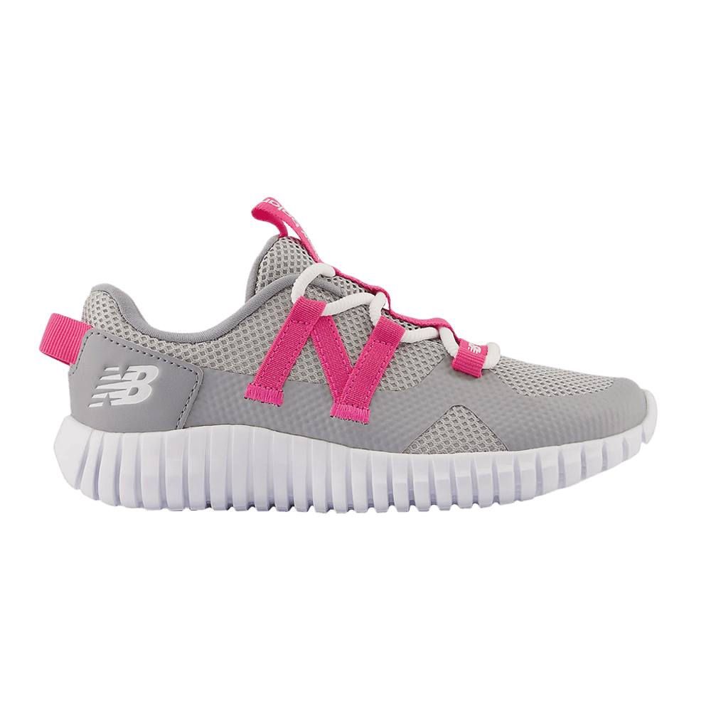 (Youth) New Balance Playgruv v2 Bungee Wide 'Grey Hi-Pink' PTPGRVAD-W