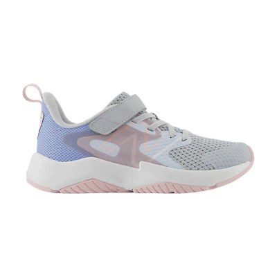 (Youth) NB Rave Run v2 Bungee Lace Top Strap Big Kid Wide 'Bright Sky Rose Sugar'