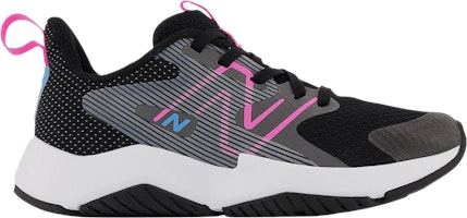 (Youth) New Balance Rave Run v2 Wide 'Black Vibrant Pink' PKRAVBP2-W (Youth) New Balance Rave Run v2 Wide 'Black Vibrant Pink' PKRAVBP2-W