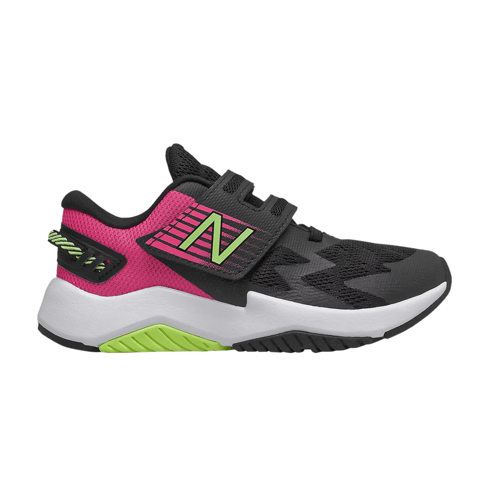 (Youth) New Balance Rave Run X-Wide 'Black Pink Glow' PTRAVBP1-XW