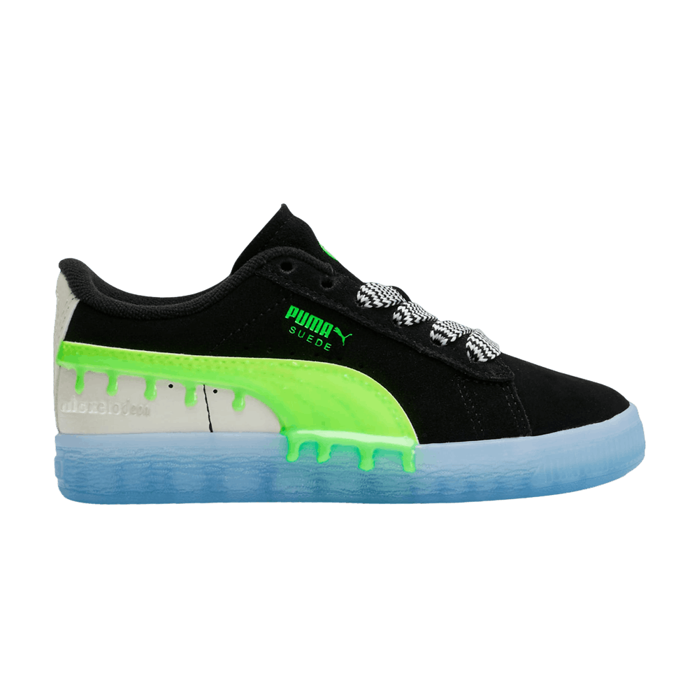 Buy (JR) ニコロデオン×プーマ スウェード "スライム" 391112-01