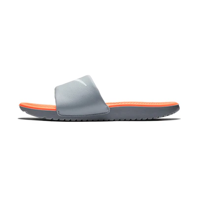 (Youth) Nike ' Kawa Slide Sandals Grey/Orange