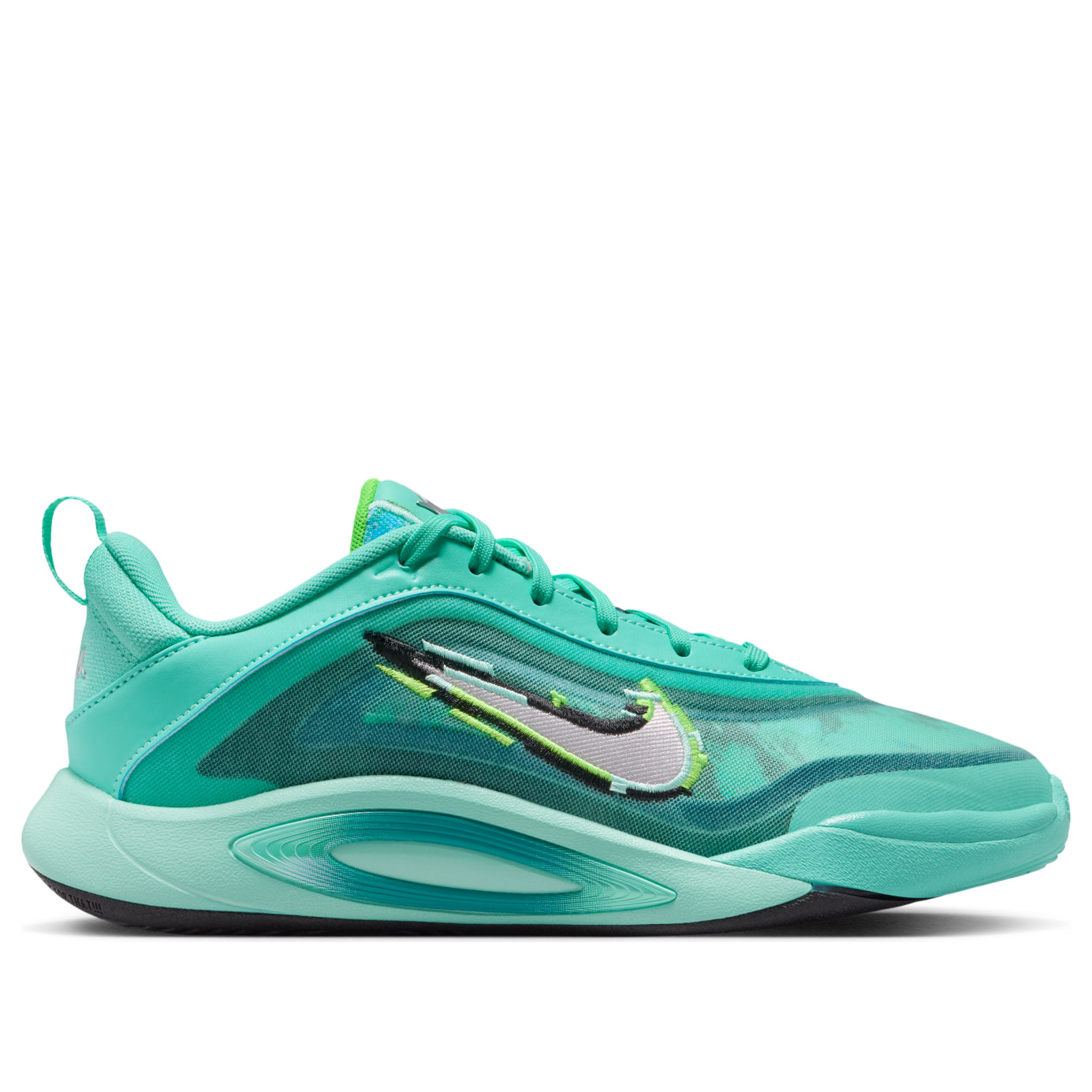 Details for (JR) Nike A''One ''King of the Court'' ''Teal'' Kasut Sukan Lelaki HV2267-300