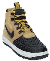 耐吉 Lunar Force 1 Duckboot “金屬金色” (GS) 防滑耐磨 高筒板鞋 黑棕 Shop 耐吉 Lunar Force 1 Duckboot “金屬金色” (GS) 防滑耐磨 高筒板鞋 黑棕