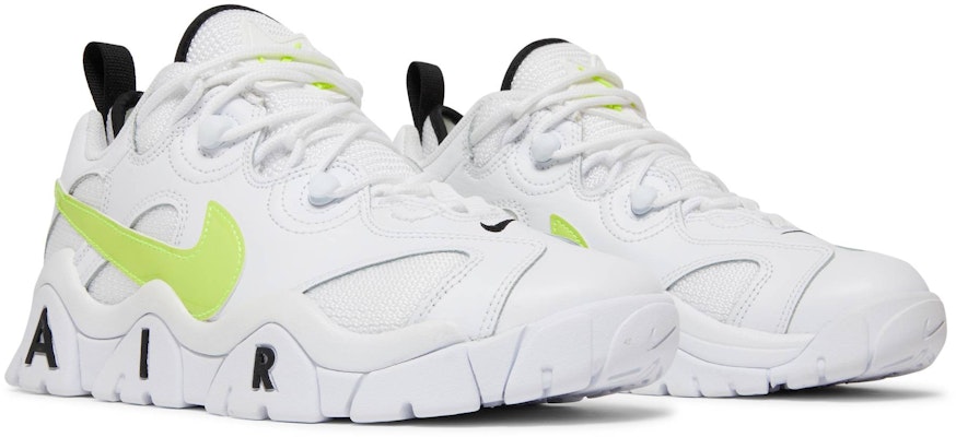 Nike Air Barrage Low 低幫 復古籃球鞋 GS 白綠 Cheap Nike Air Barrage Low 低幫 復古籃球鞋 GS 白綠
