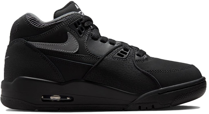(Youth) Nike Air Flight 89 'Black Grey' HF0406-014 Order (Youth) Nike Air Flight 89 'Black Grey' HF0406-014