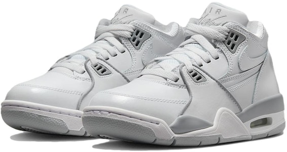 (JR) Nike Air Flight 89 'Kelabu Sejuk' HF0406-100 Lookbook (JR) Nike Air Flight 89 'Kelabu Sejuk' HF0406-100