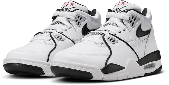 (JR) Nike Air Flight 89 'Putih Kelabu Hitam' HF0406-102 Lookbook (JR) Nike Air Flight 89 'Putih Kelabu Hitam' HF0406-102