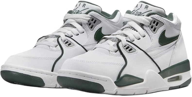(Youth) Nike Air Flight 89 'White Vintage Green' HF0406-104 Lookbook (Youth) Nike Air Flight 89 'White Vintage Green' HF0406-104