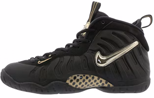 (Youth) Nike Air Foamposite Pro 'Black Metallic Gold' 644792-010 (Youth) Nike Air Foamposite Pro 'Black Metallic Gold' 644792-010