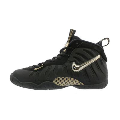 (Youth) Nike Air Foamposite Pro 'Black Metallic Gold'