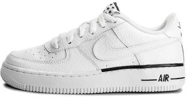 (Youth) Nike Air Force 1 07 white and black 596728-103 (Youth) Nike Air Force 1 07 white and black 596728-103