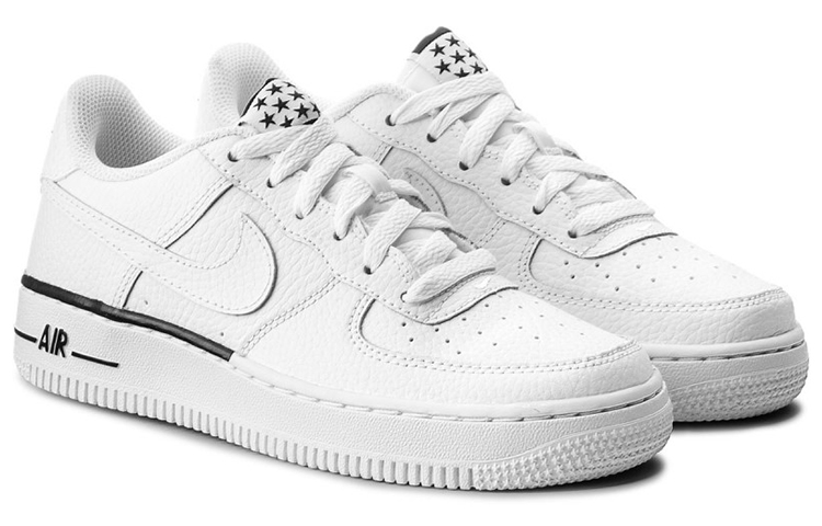 Lookbook (W) Nike Air Force 1 '07 Putih dan Hitam 596728-103