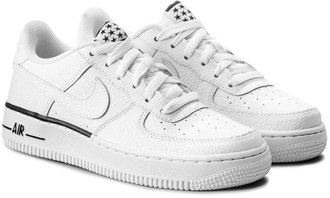 (W) Nike Air Force 1 '07 Putih dan Hitam 596728-103 Lookbook (W) Nike Air Force 1 '07 Putih dan Hitam 596728-103
