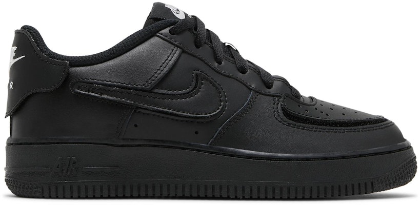 (JR) Nike Air Force 1/1 'Hitam Bright Crimson' DB1856-001 Buy (JR) Nike Air Force 1/1 'Hitam Bright Crimson' DB1856-001