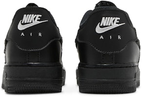 (JR) Nike Air Force 1/1 'Hitam Bright Crimson' DB1856-001 Details for (JR) Nike Air Force 1/1 'Hitam Bright Crimson' DB1856-001