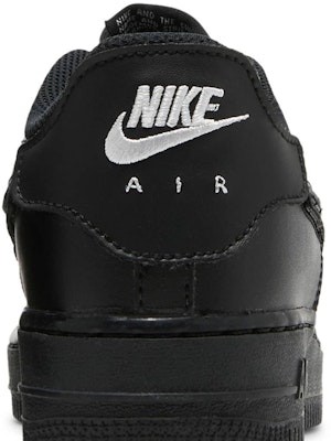 (JR) Nike Air Force 1/1 'Negro Brillante Carmesí' DB1856-001 Sizing (JR) Nike Air Force 1/1 'Negro Brillante Carmesí' DB1856-001