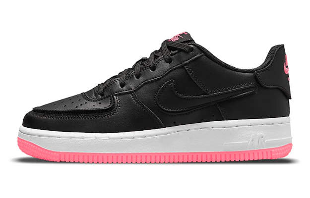 (JR) Nike Air Force 1/1 'Hitam Hyper Pink' DB4545-005 Buy (JR) Nike Air Force 1/1 'Hitam Hyper Pink' DB4545-005