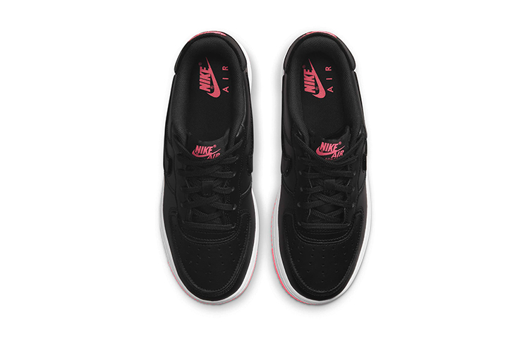 Shop (JR) Nike Air Force 1/1 'Hitam Hyper Pink' DB4545-005