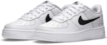 Lookbook (JR) Nike Air Force 1 '07 GS 'Putih Hitam' DB2616-100